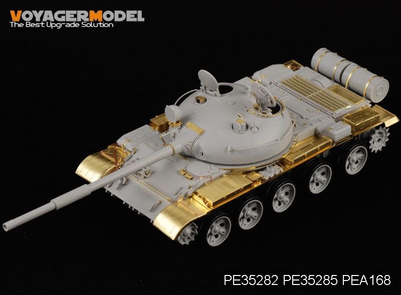 Coffres de rangement pour char moyen russe T-62 (modèle Voyager PEA168, pour kit TRUMPETER) à l'échelle 1/35