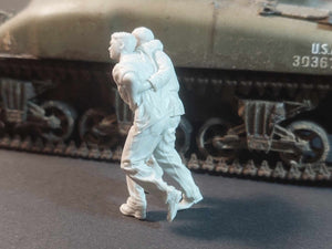 Panzer Art FI35-208 Ensemble de tankistes blessés de l&amp;#39;USMC au 1/35  – image 6