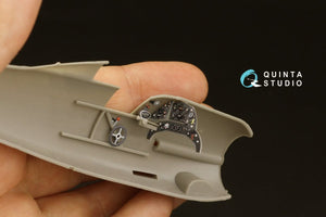 Intérieur imprimé en 3D et coloré sur papier décalcomanie (Roden) pour Gloster Gladiator MKII (Quinta Studio QD48312) à l&amp;#39;échelle 1/48 – image 7