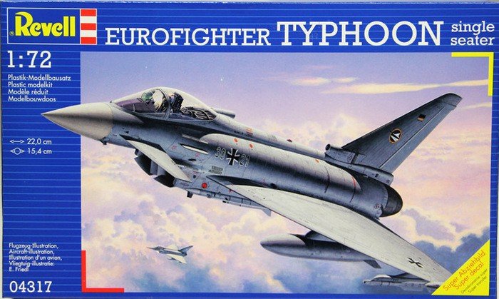 Revell 04317 Eurofighter Typhoon monoplace (1/72)