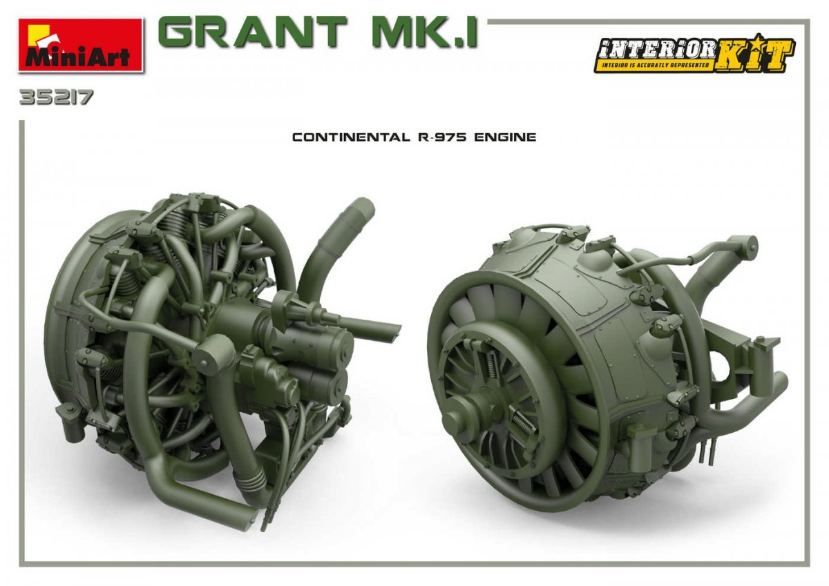 MiniArt 35217 Grant Mk.I avec intérieur 1/35 – image 5