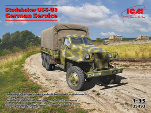 ICM 35493 Studebaker US6-U3 en service allemand 1/35