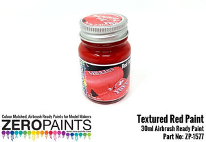 Peinture texturée rouge Zero Paints ZP-1577 30 ml – image 2