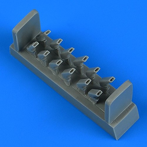 Échappement Quickboost QB48942 Bf 109E Eduard 1/48