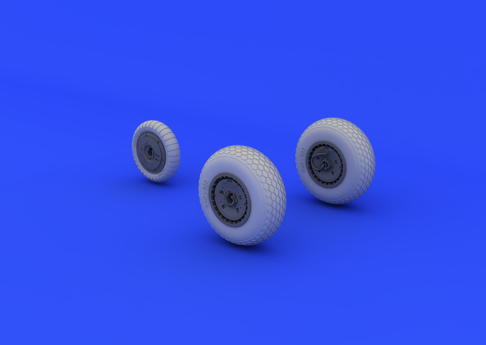 Roues Eduard 648106 Me 262 1/48 (TAMIYA) – immagine 2