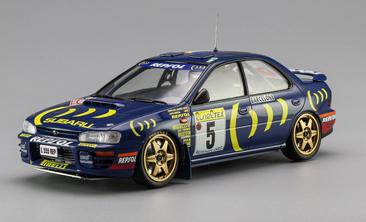 Hasegawa CH51 SUBARU IMPREZA VAINQUEUR DU RALLYE MONTE-CARLO 1995 « SUPER DÉTAIL » 1/24 – Bild 2