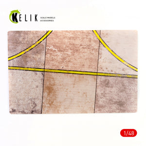 KELIK KS48001 BASE DE PISTE RPK - ACRYLIQUE 3 MM (280 X 180 MM) 1/48 – Bild 2