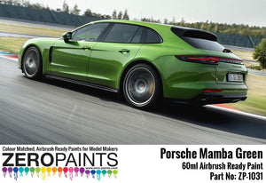Peinture Zero Paints ZP-1031-G Vert Porsche Mamba 60 ml - M6S  – image 2
