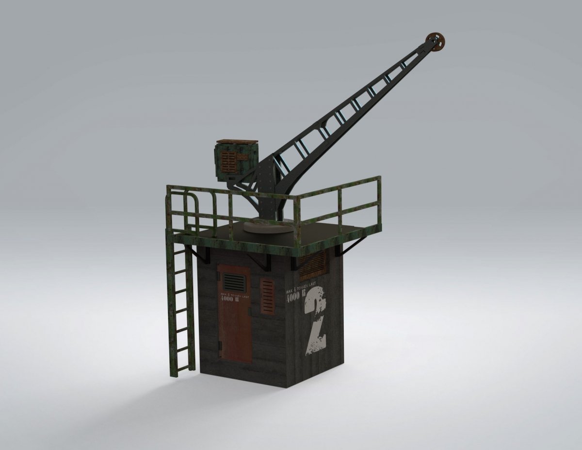 RT-Diorama 35309 4to. Grue ferroviaire 1/35 – image 3