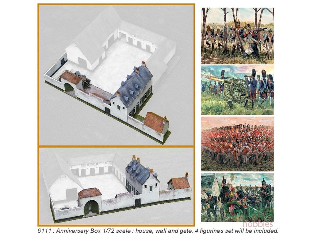 Italeri 6111 Coffret Bataille Anniversaire Waterloo 1815 (1/72) – image 2