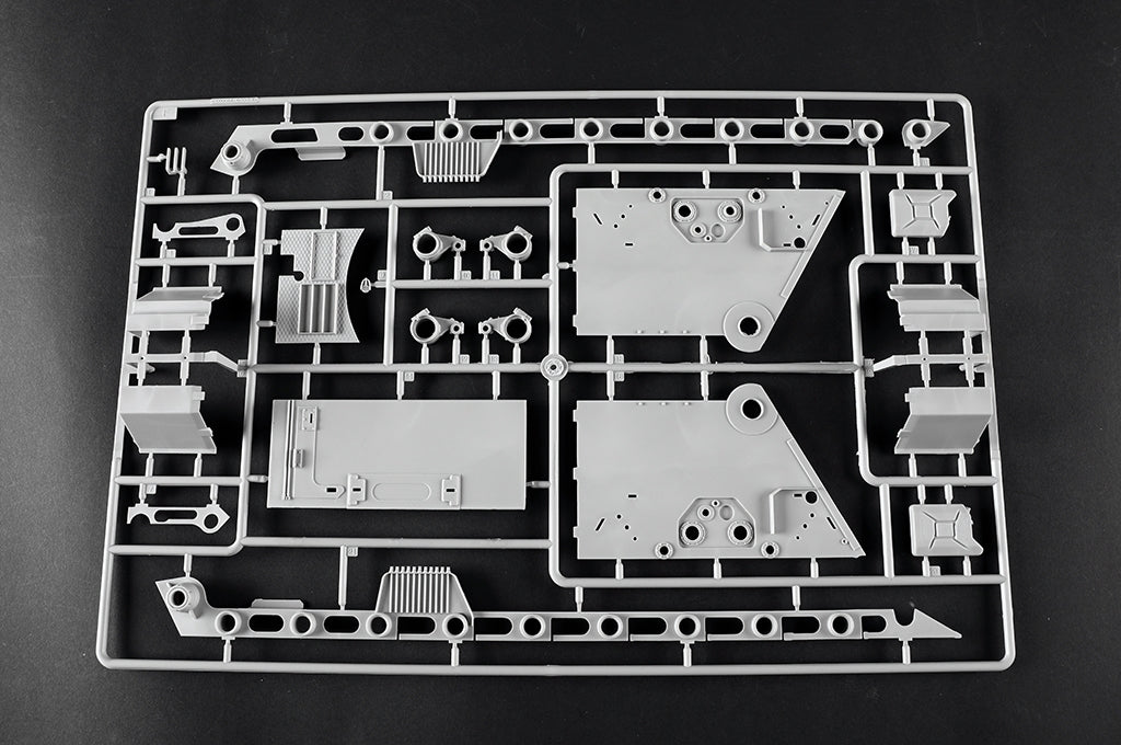 Trumpeter 00948 Char lourd allemand Tiger II - Tourelle Porsche, première production, échelle 1/16 – image 54