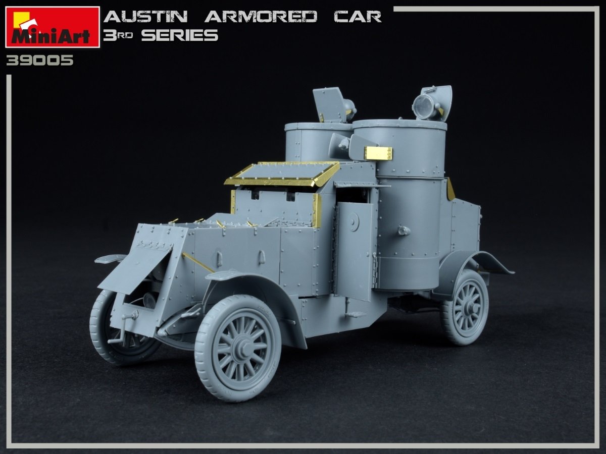 MiniArt 39005 AUSTIN BLINDÉ 3E SÉRIE : SERVICE UKRAINIEN, POLONAIS, GÉORGIEN, ROUMAIN. KIT D&amp;#39;INTÉRIEUR 1/35  – imagen 3