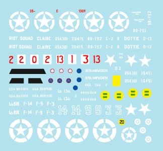 Star Decals 35-C1309 US Armored Mix #2 1/35 – Bild 3