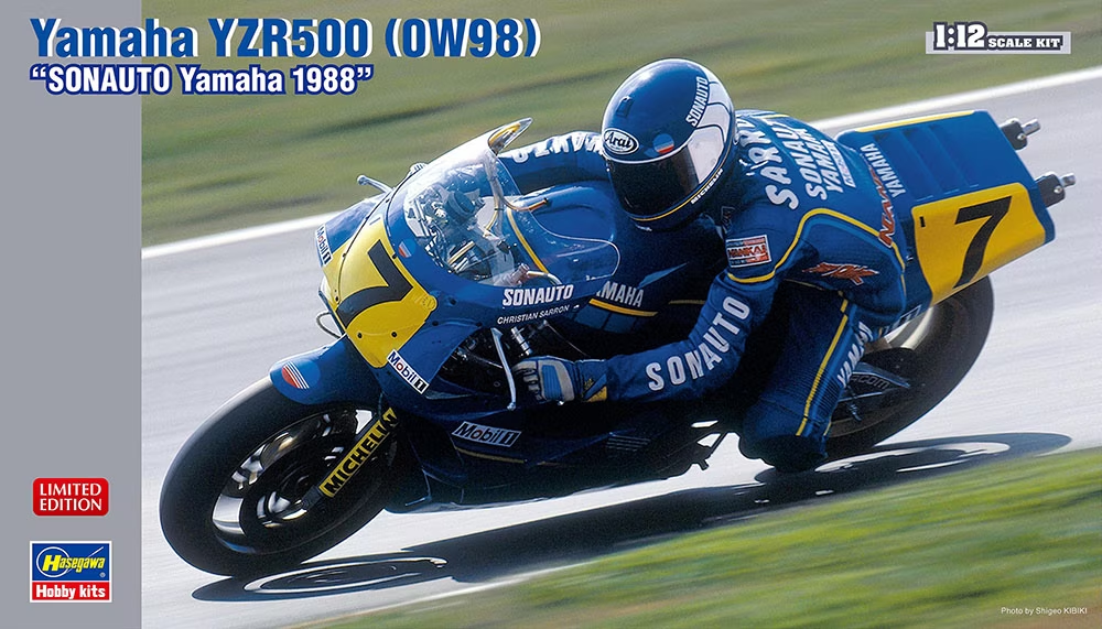 Hasegawa 21752 Yamaha YZR500 (0W98) « Sonauto Yamaha 1988 » 1/12