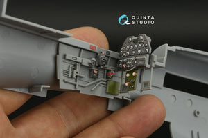 Intérieur imprimé en 3D et coloré sur papier décalcomanie Quinta Studio QD32137 P-40E/K (Hasegawa) 1/32  – image 3