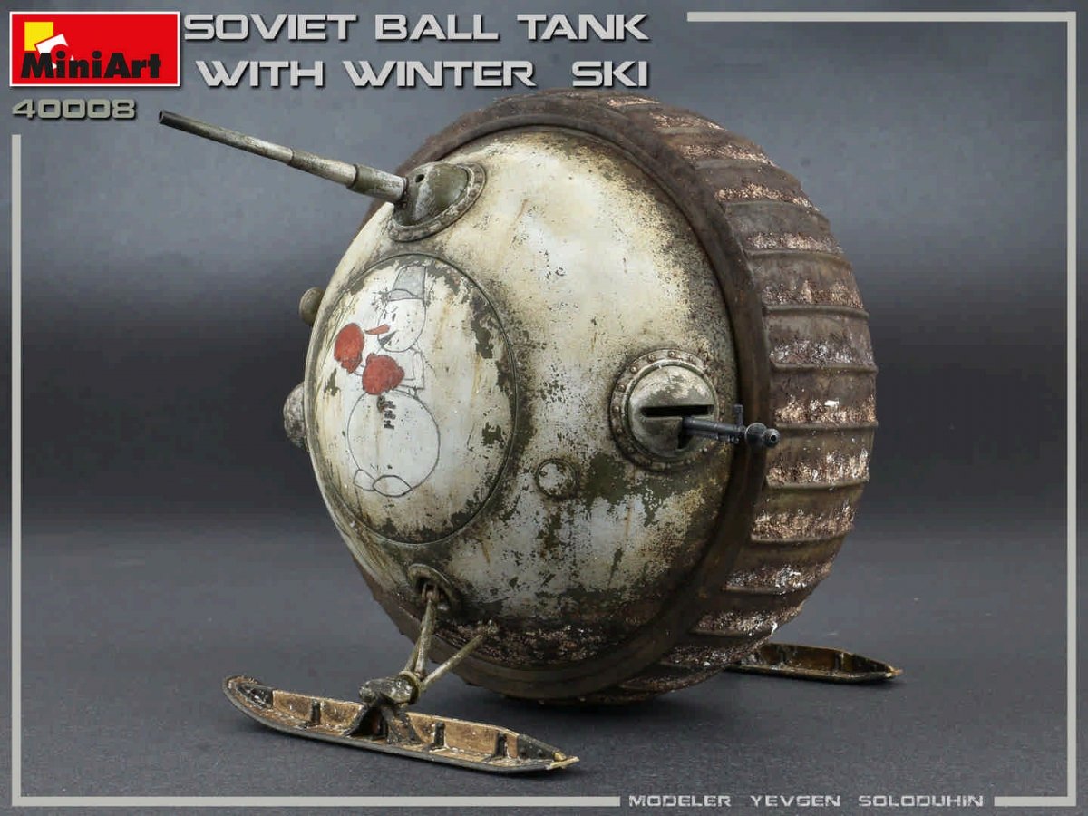 MiniArt 40008 RÉSERVOIR À BALLES SOVIÉTIQUE avec SKI D&amp;#39;HIVER. KIT INTÉRIEUR 1/35 – image 3