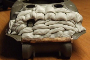 Panzer Art RE35-115 Blindage sable pour chars M4A1 Sherman (coque initiale) 1/35 – immagine 2