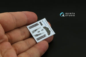 Intérieur imprimé en 3D et coloré sur papier décalcomanie Quinta Studio QD72067 F-117A (Hasegawa) 1/72 – Bild 4