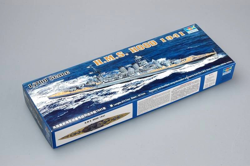 Trumpeter 05740 HMS Hood 1941 1/700 – image 2