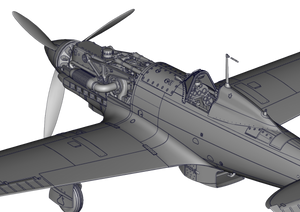 Italeri 2518 Macchi M.C. 202 Folgore 1/32 – zdjęcie 3