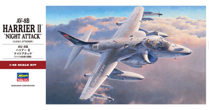 Hasegawa PT34 McDonnell Douglas AV-8B Harrier II Attaque nocturne 1/48