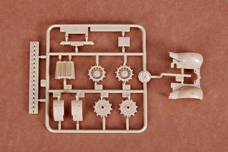 Trumpeter 07203 Sd.Kfz.9 allemand 18 tonnes semi-chenillé lourd type ancien (1/72) – Bild 5