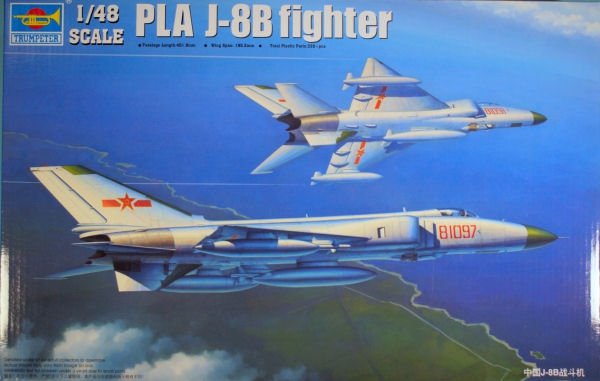 Trumpeter 02845 Chasseur J-8B de l&amp;#39;APL (1/48)