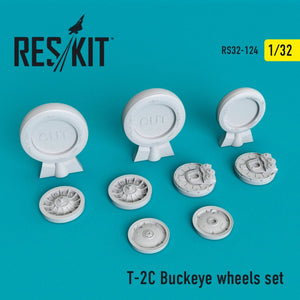 RESKIT RS32-0124 T-2C « BUCKEYE » JEU DE ROUES 1/32