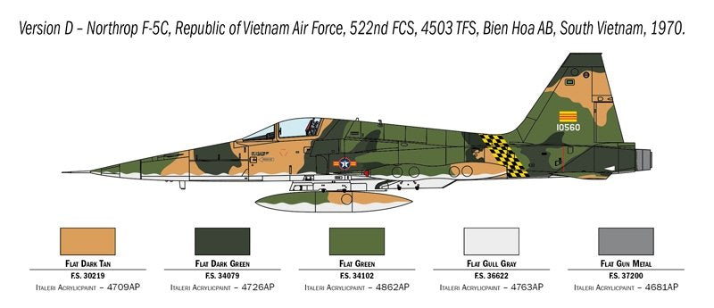 Italeri 1441 F-5A Freedom Fighter 1/72 – image 7