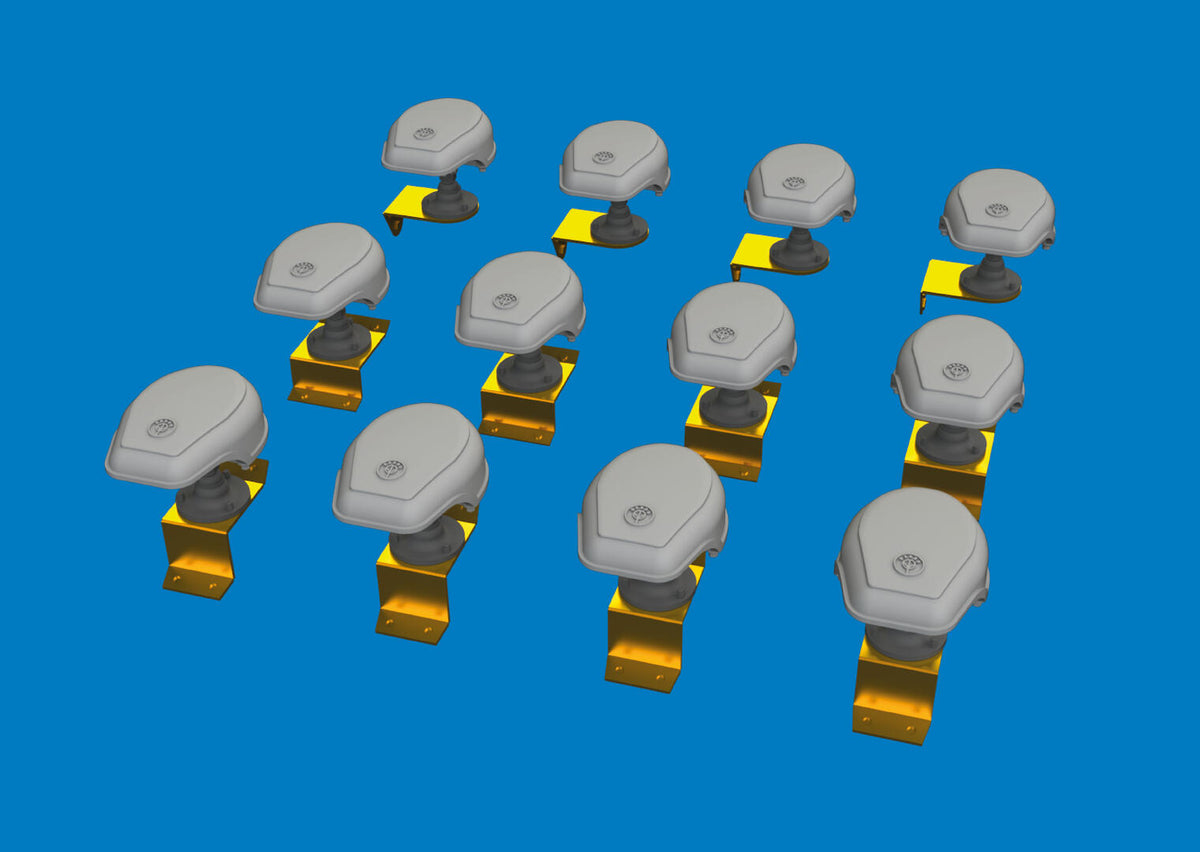 Eduard 635048 WWII German NOTEK head lights 3D PRINT 1/48 – imagen 2