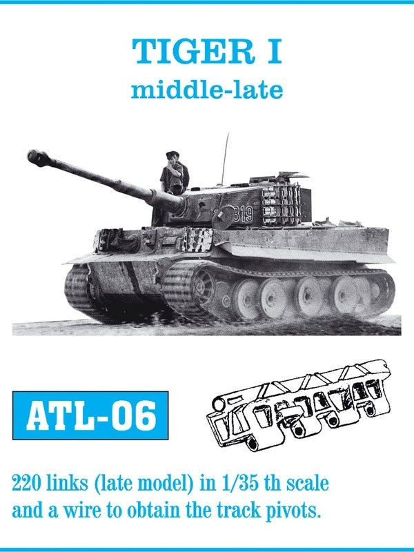 Friulmodel ATL-006 TIGER I milieu-fin 1/35