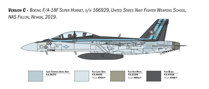 Italeri 2823 F/A-18F Couleurs spéciales de l&amp;#39;US Navy 1/48 – image 6