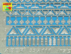 Insigne Aber 35A111 pour soldats allemands (Seconde Guerre mondiale) (1/35) – immagine 4