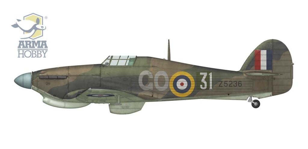 Arma Hobby 70045 Hurricane Mk II A/B/C Coffret Deluxe Front de l&amp;#39;Est 1/72 – immagine 10