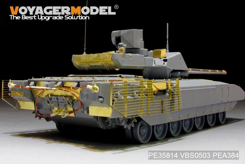 Maquette Voyager PE35814 Char de combat principal russe moderne T-14 Armata (modèle de base) pour TAKOM 2029 au 1/35 – Bild 12