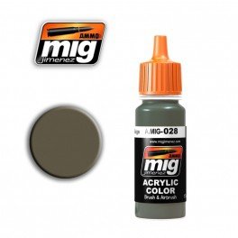 Munitions Mig Jimenez 0028 RAL7050 F7 Gris beige allemand