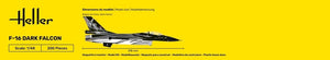 Heller 35411 F-16 Dark Falcon - Kit de démarrage 1/48 – immagine 6