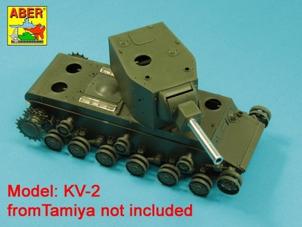Canon Aber 35L-324 de 152,4 mm M-10S pour char soviétique KV-2 à l&amp;#39;échelle 1/35 – Bild 5