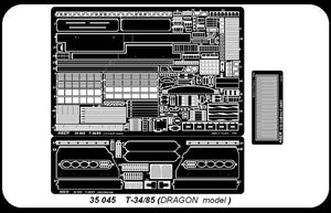 Aber 35045 char moyen soviétique T-34/85 (DRA) (1/35) – image 4