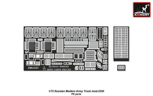 Armory Models 72406-R Camion cargo militaire russe moderne 4×4 mod.4350 1/72  – immagine 3