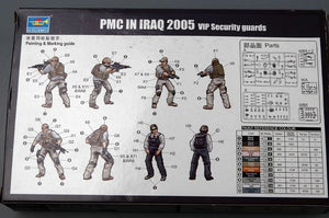 Trumpeter 00420 PMC en Irak 2005 - Gardes de sécurité VIP (1/35) – image 3