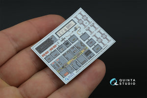 Intérieur coloré imprimé en 3D sur papier décalcomanie Quinta Studio QD32181 F-104S-ASA (Italeri) 1/32 – imagen 5