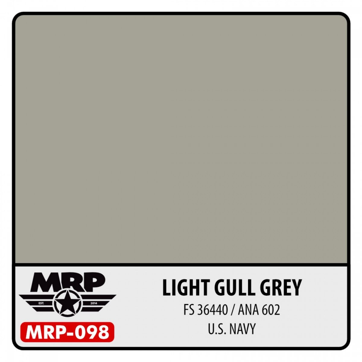 Peinture MR. Paint MRP-098 US NAVY LIGHT MULL GRAY FS36440 ANA 602 US Navy 30 ml