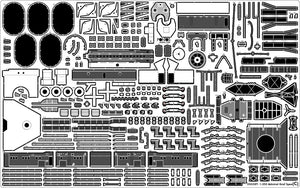 Pontos 35033F1 ADMIRAL GRAF SPEE 1939 Kit de détails 1/350 – immagine 9