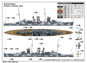 Trumpeter 06745 HMS York 1/700 – image 4
