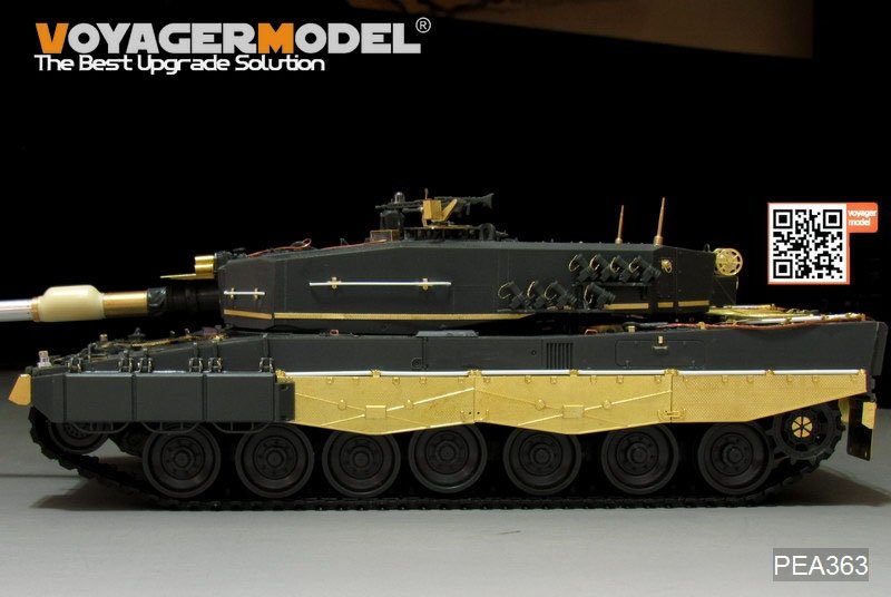 Voyager modèle PEA363 léopard allemand moderne 2A4 Schurzen (pour MENG TS-016) 1/35 – image 4