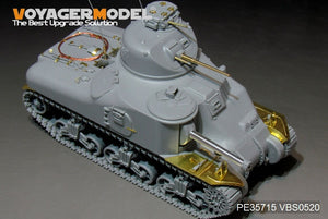 Maquette Voyager PE35715, char moyen américain M3A1 Lee de la Seconde Guerre mondiale (modèle de base) pour TAKOM 2114 au 1/35 – image 5