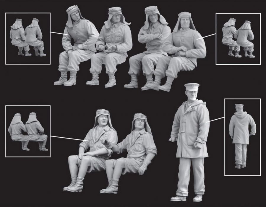 Dragon 6682 SAS Vehicle Crews North Africa 1942 1/35 – zdjęcie 2