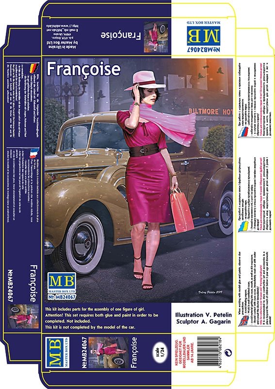 Master Box 24067 Virages dangereux : Françoise 1/24  – image 2