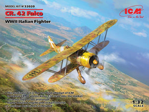 ICM 32020 Fiat CR.42 Falco Chasseur italien de la Seconde Guerre mondiale 1/32 – imagen 2